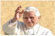 Benoit XVI vous béni et vous souhaite une bonne année.