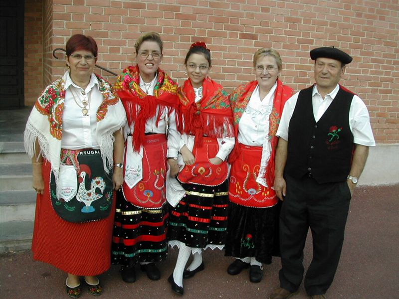 costumes traditionnels du Portugal , zoom