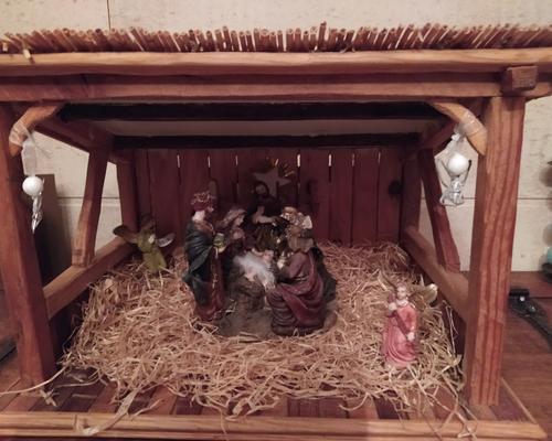 Creche paille