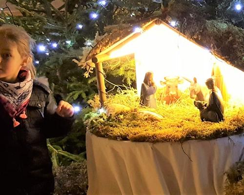 La crèche de l'église de Villars-de-Lans