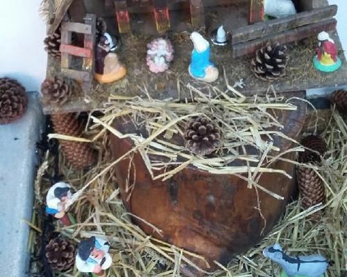 creche ange paille