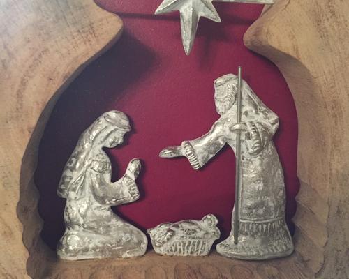 creche etoile bois
