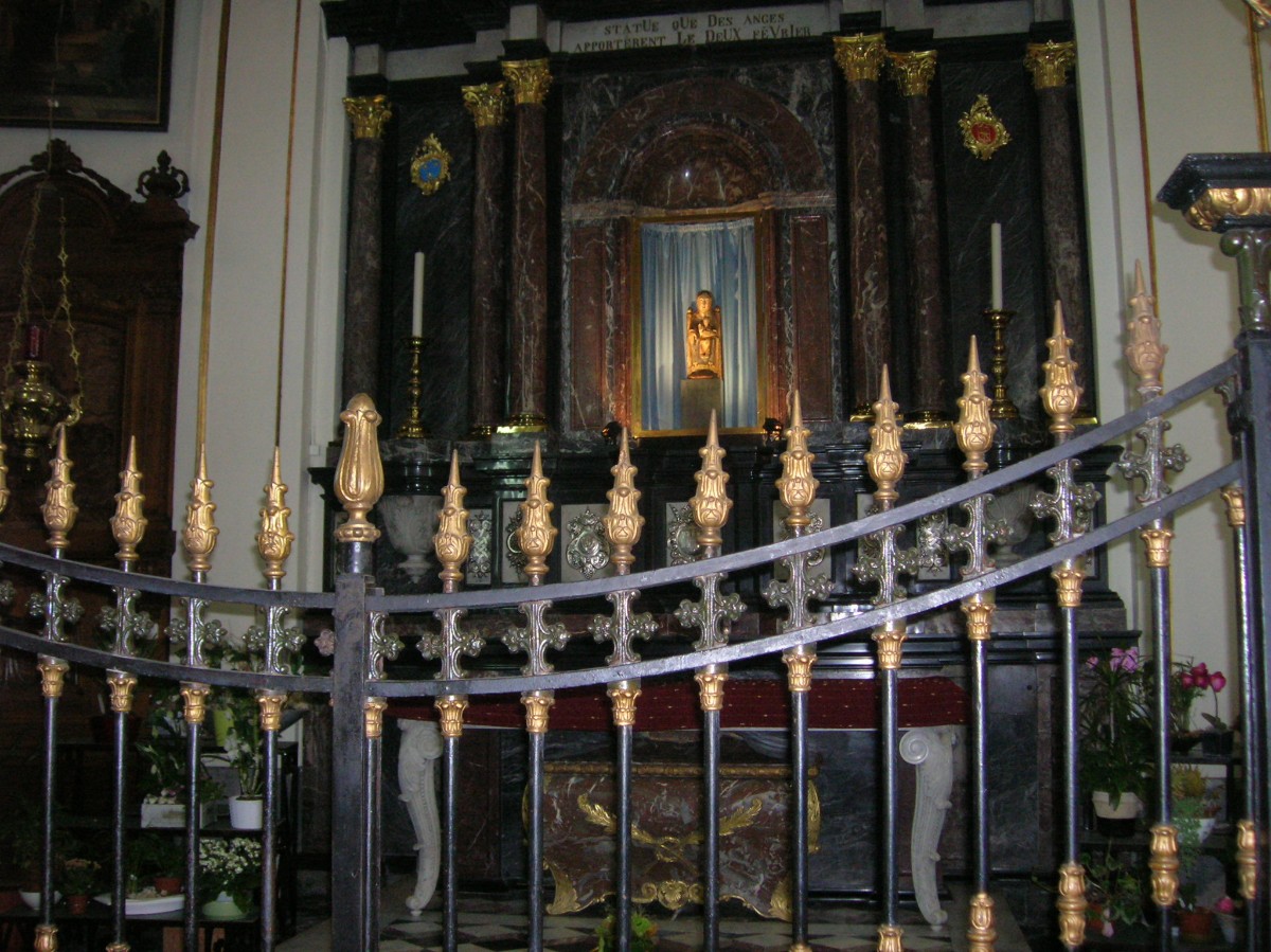 Basilique de Tongre Notre Dame, Vierge miraculeuse