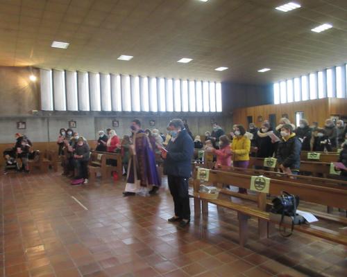 2021-02-17 Celebration des Cendres-Enfants du cate