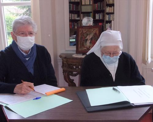 Rencontre Vie consacree Mgr Dollmann 2021 05 22 (9