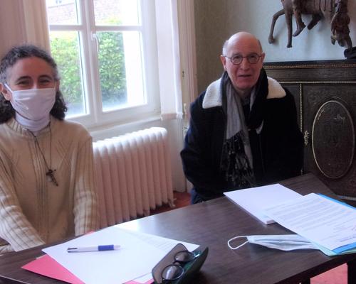 Rencontre Vie consacree Mgr Dollmann 2021 05 22 (1