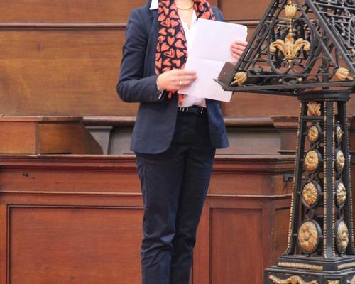 Remerciements de madame Leleu.