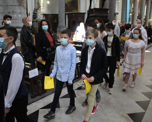 Procession de sortie.