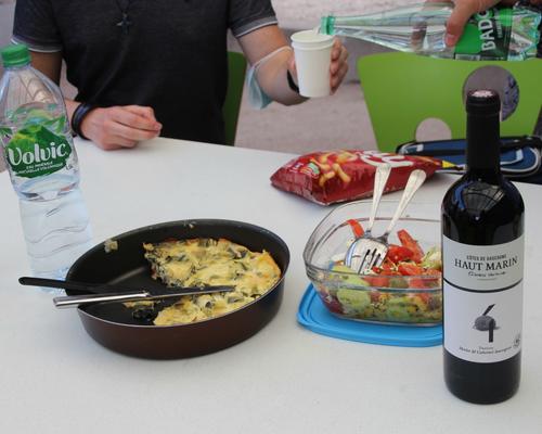 La nourriture et le vin...