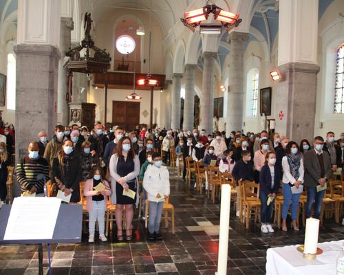 premiere communion lecelles rumegies