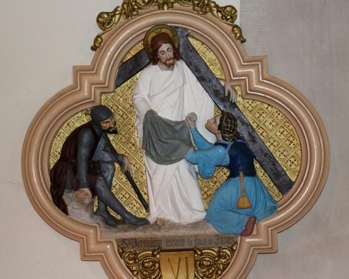 6. Ste Veronique essuie la face de Jesus