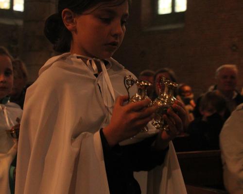 Procession des offrandes.