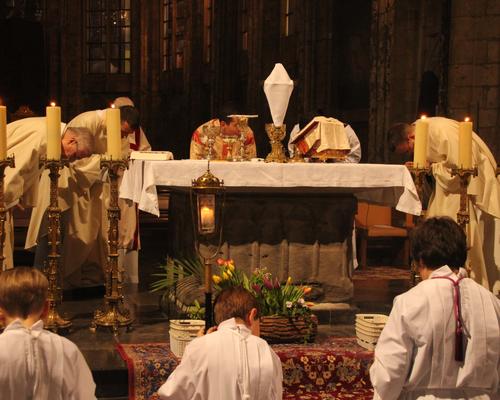 Prière eucharistique.