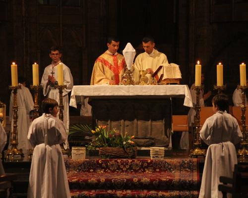 Après la communion.