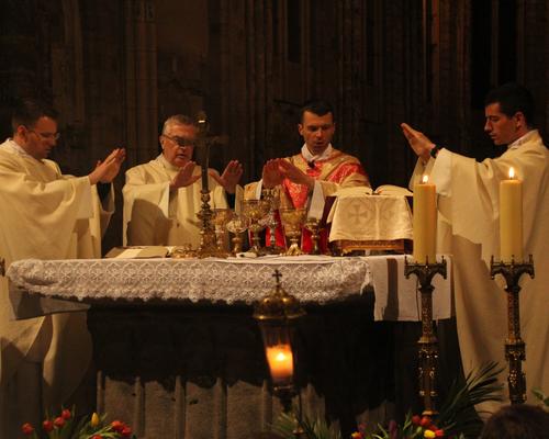 Prière eucharistique.