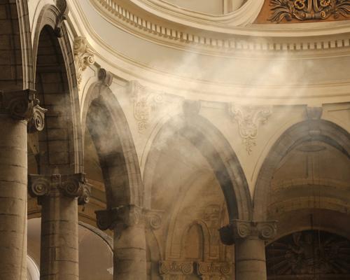 Les volutes d'encens...