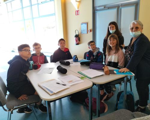 Annick et son équipe