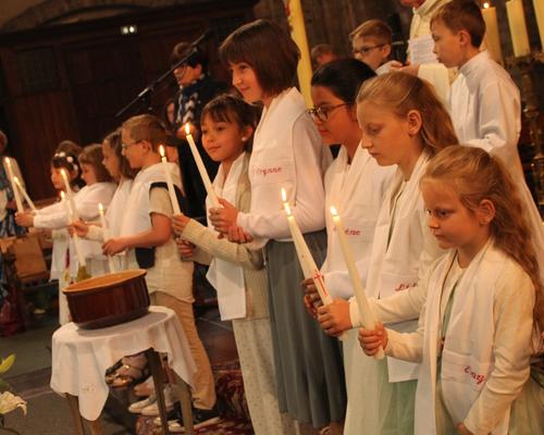 Les baptisés.