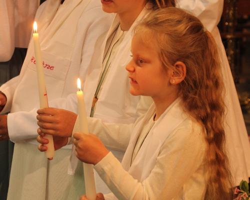 Des baptisées.