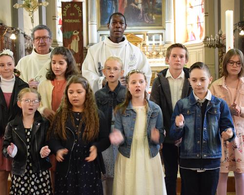 2022-05-01 premières eucharisties à Landrecies 69