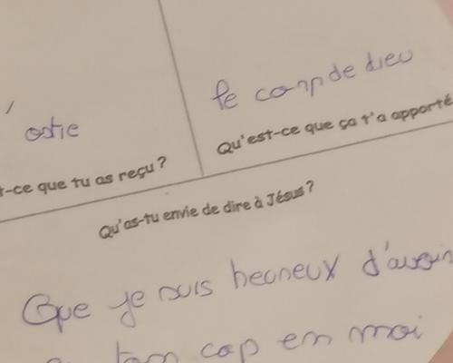 hosties completees 1eres communions Ste-Anne 2022