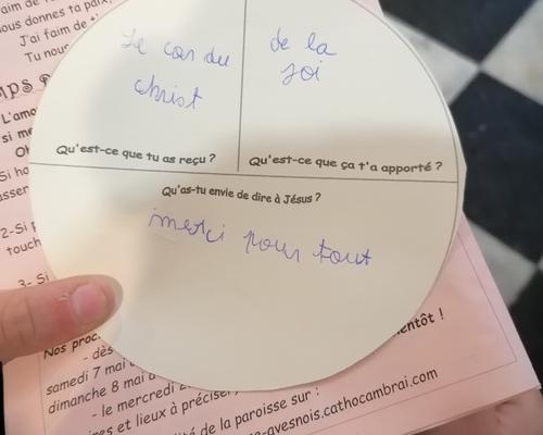 hosties completees 1eres communions Ste-Anne 2022
