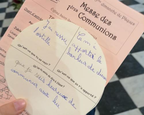 hosties completees 1eres communions Ste-Anne 2022