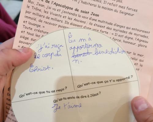 hosties completees 1eres communions Ste-Anne 2022