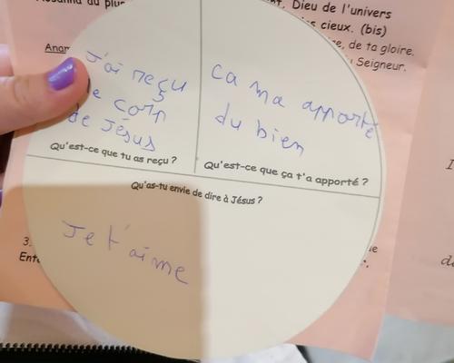hosties completees 1eres communions Ste-Anne 2022