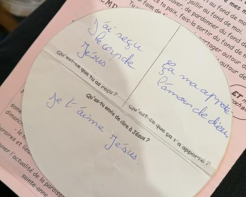hosties completees 1eres communions Ste-Anne 2022