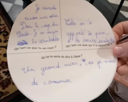 hosties completees 1eres communions Ste-Anne 2022