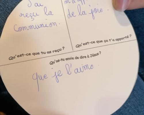hosties completees 1eres communions Ste-Anne 2022