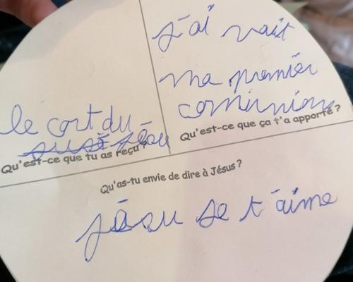 hosties completees 1eres communions Ste-Anne 2022