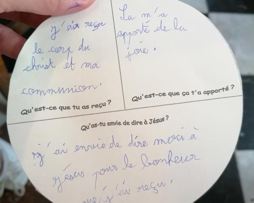 hosties completees 1eres communions Ste-Anne 2022