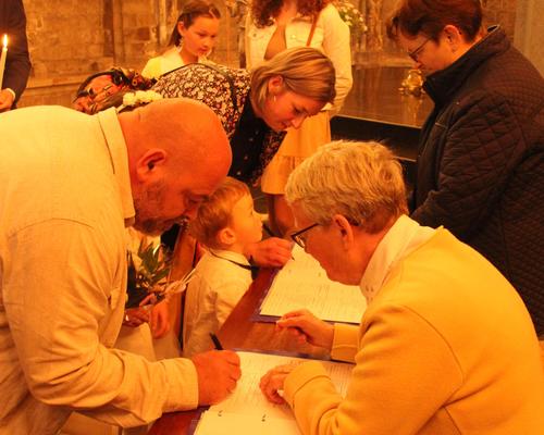 Signature des registres