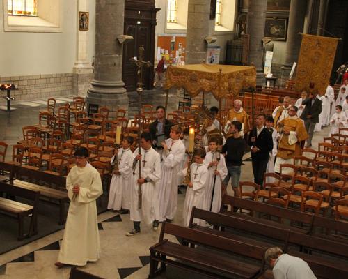 Fin de la procession