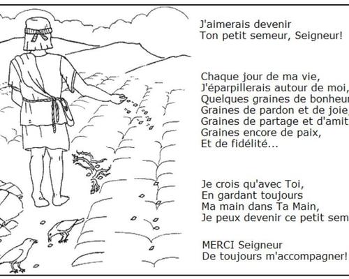 Priere du semeur