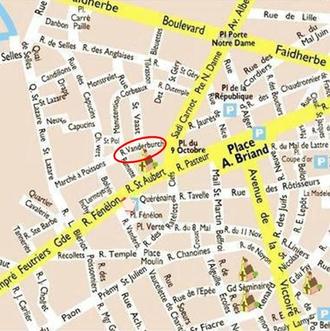 Plan rue Vanderbuch