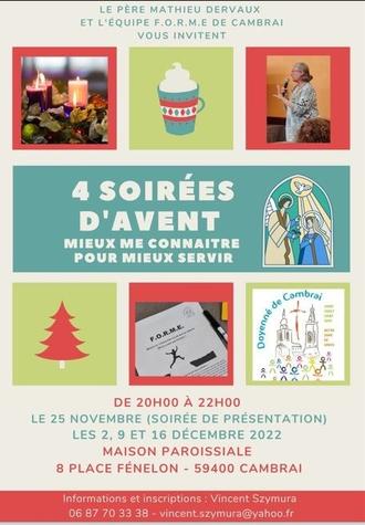 4 soirees AVENT