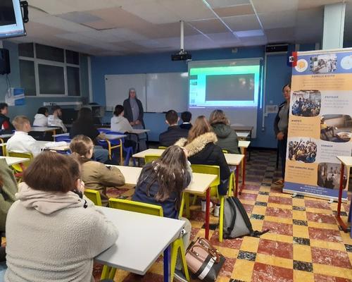 Soeur Paesie au lycee Dampierre
