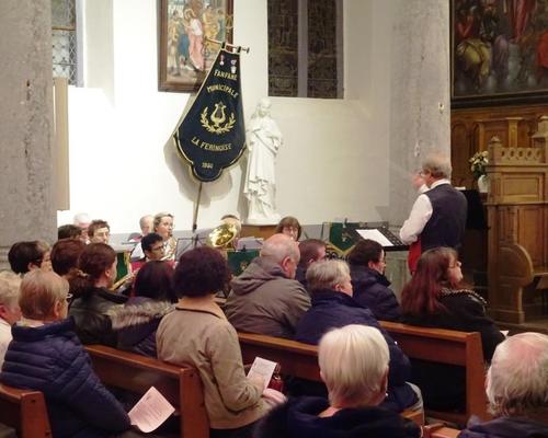 12023 12 photo A12 messe Ste Cecile