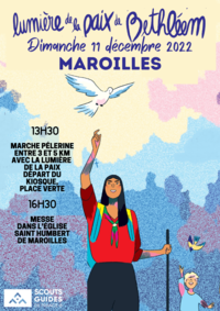 Affiche Maroilles peacelight 2022
