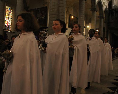Procession des offrandes.