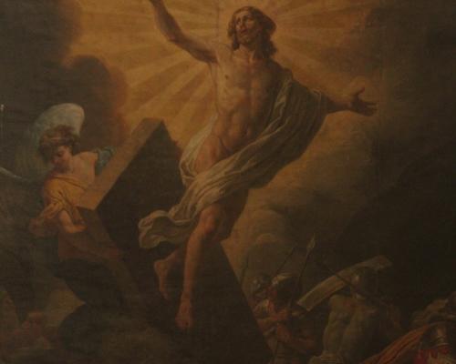 La Résurrection du Christ -tableau de Lagrenée