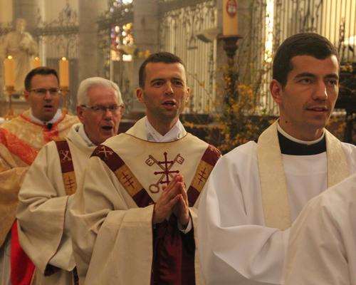 La procession de sortie