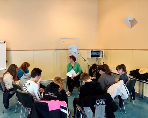 retraite profession de foi MDH 2023 groupe et Cath