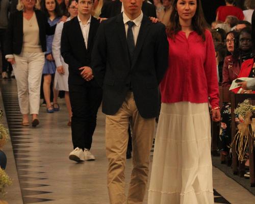 Procession des confirmands