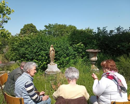chapelet jardins du presbytere 2023
