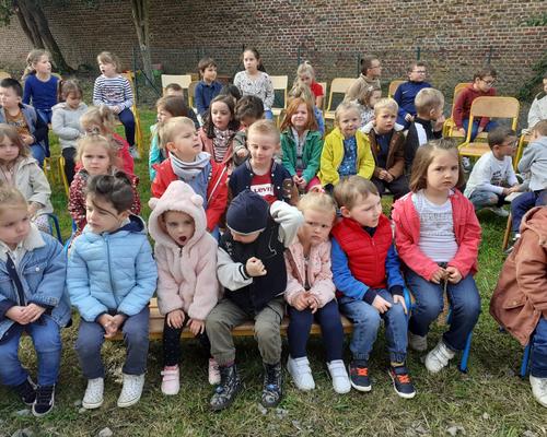 visite Mgr Dollmann école st Jo le cateau 15