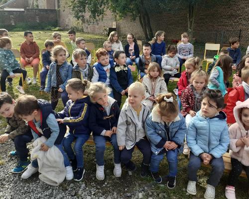 visite Mgr Dollmann école st Jo le cateau 16